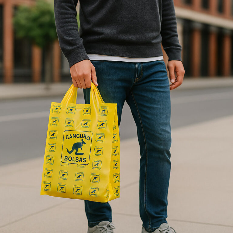 Bolsas Canguro - Bolsas de plastico Camiseta Reciclables